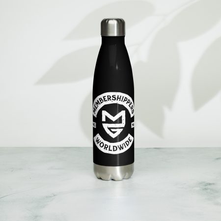 stainless-steel-water-bottle-black-17-oz-front-662b915226838.jpg Membershippers Worldwide - Stainless steel water bottle